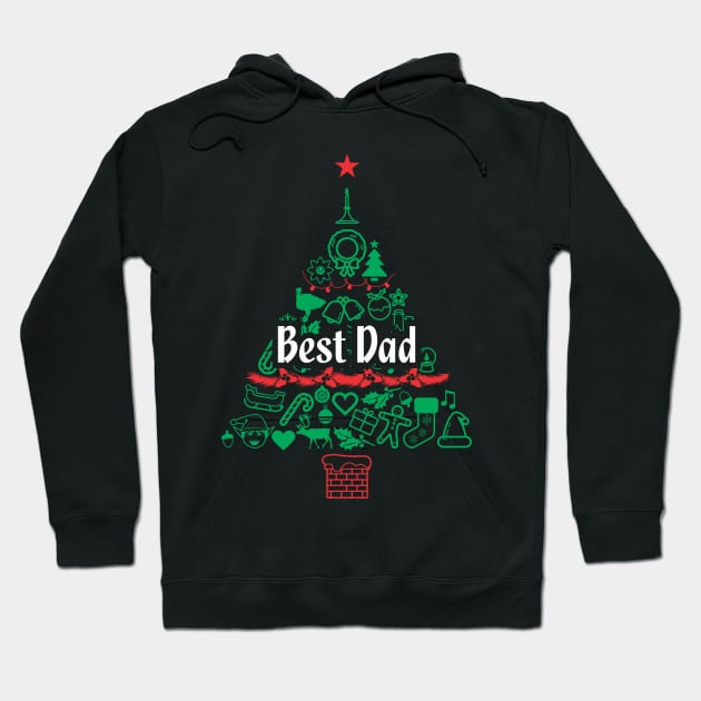 Father christmas hoodie top